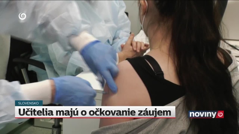 Učitelia majú o očkovanie záujem