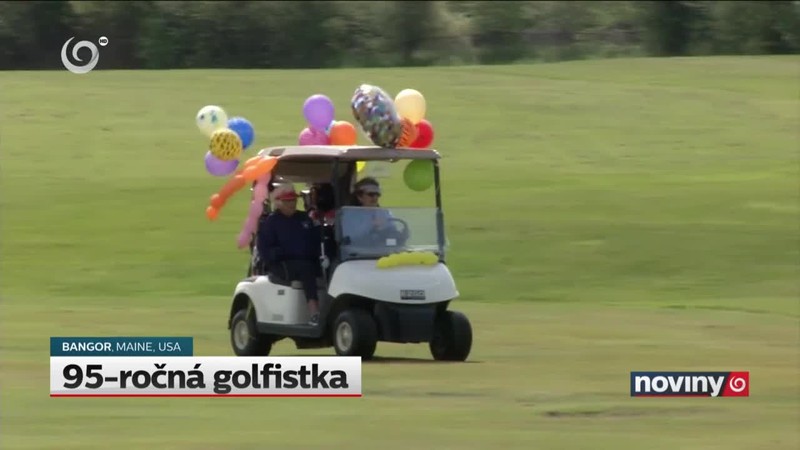 95-ročná golfistka