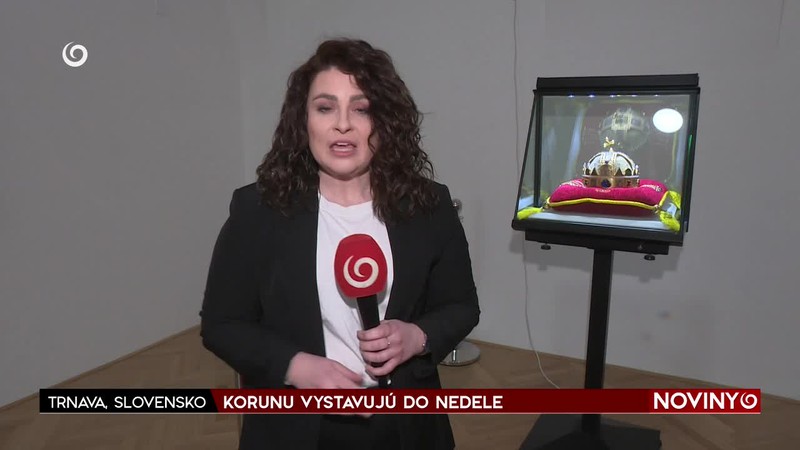 KORUNU VYSTAVUJÚ DO NEDELE