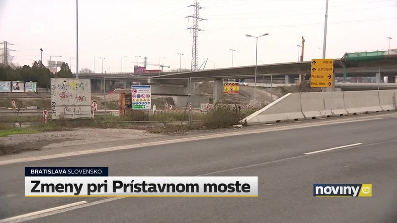 Zmeny pri Prístavnom moste