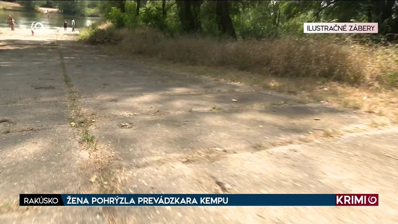 ŽENA POHRÝZLA PREVÁDZKARA KEMPU