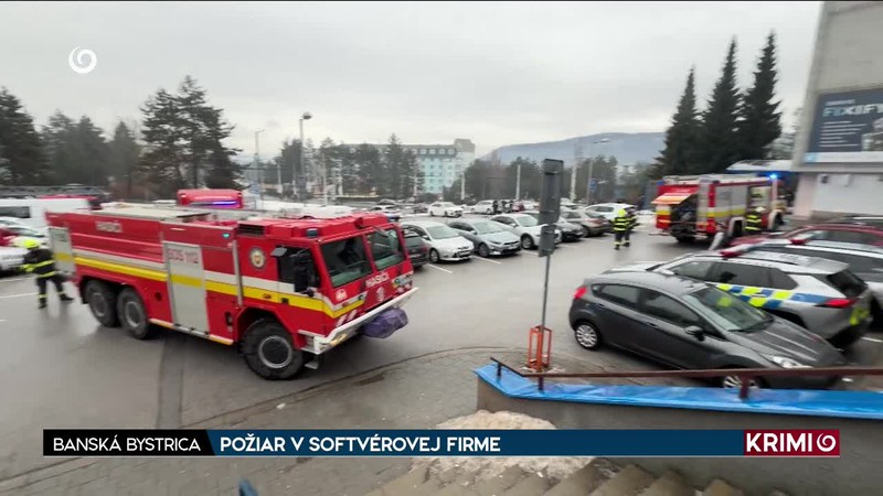 POŽIAR V SOFTVÉROVEJ FIRME