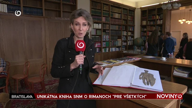 UNIKÁTNA KNIHA SNM O RIMANOCH "PRE VŠETKÝCH"