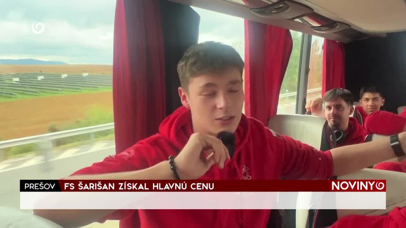 FS ŠARIŠAN ZÍSKAL HLAVNÚ CENU