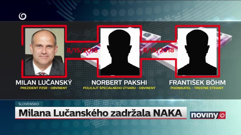 Milana Lučanského zadržala NAKA