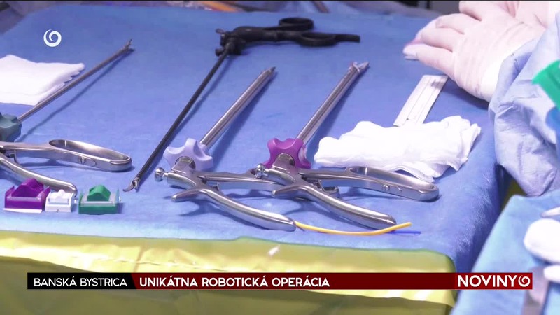 UNIKÁTNA ROBOTICKÁ OPERÁCIA
