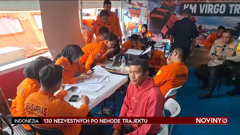 130 NEZVESTNÝCH PO NEHODE TRAJEKTU