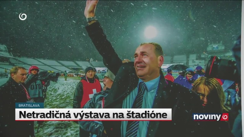 Netradičná výstava na štadióne