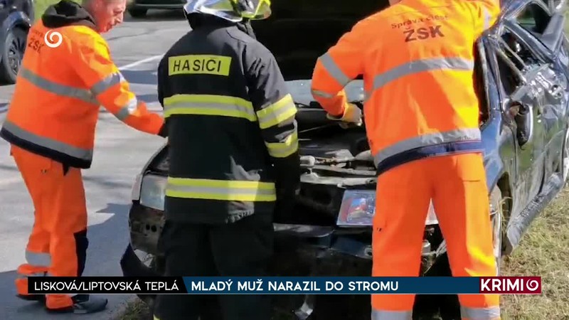 MLADÝ MUŽ NARAZIL DO STROMU