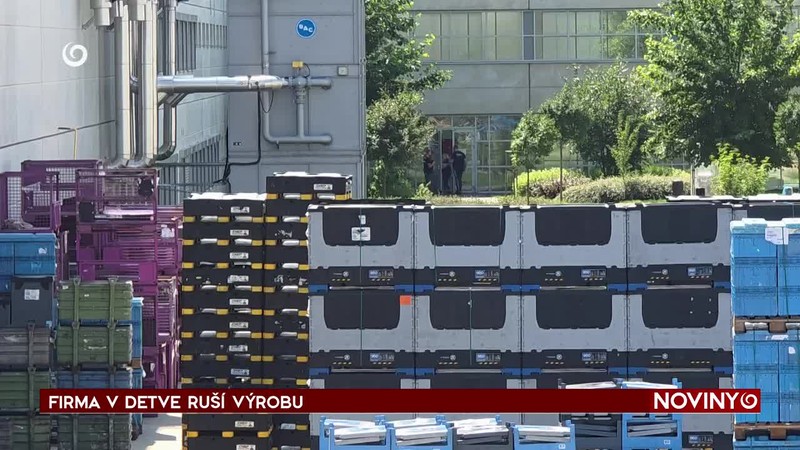 FIRMA V DETVE RUŠÍ VÝROBU