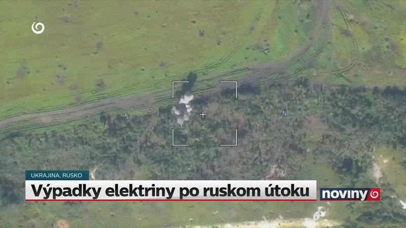 Výpadky elektriny po ruskom útoku