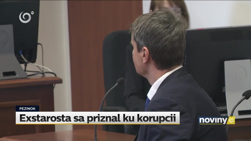 Exstarosta sa priznal ku korupcii