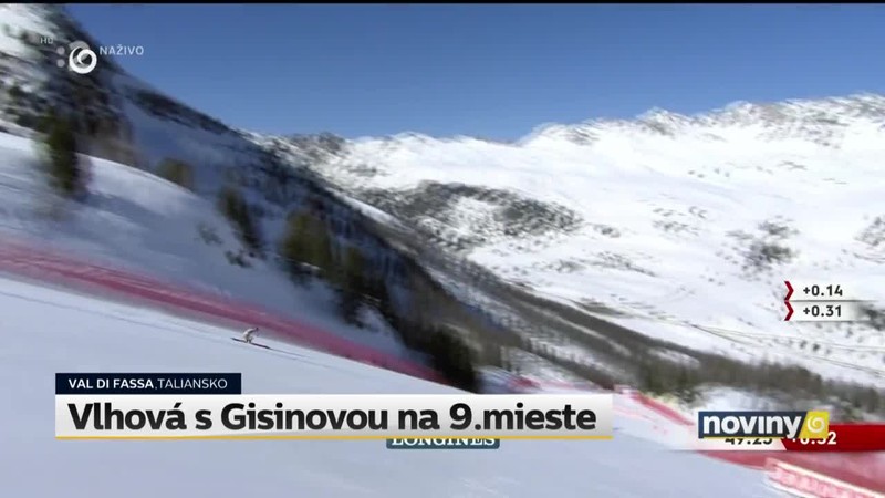 Vlhová s Gisinovou na 9.mieste