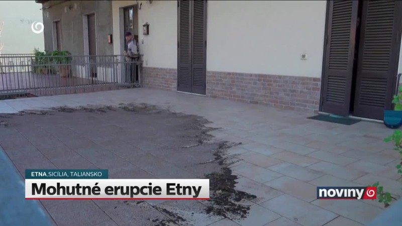 Mohutné erupcie Etny