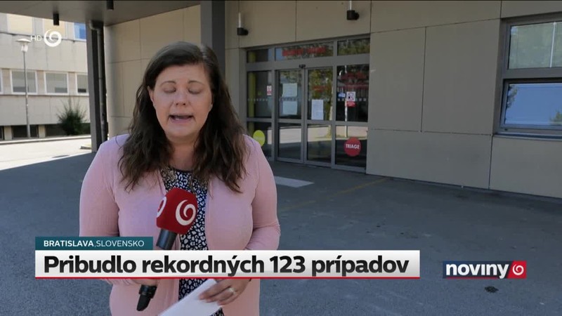 Pribudlo rekordných 123 prípadov