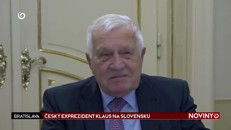 ČESKÝ EXPREZIDENT KLAUS NA SLOVENSKU
