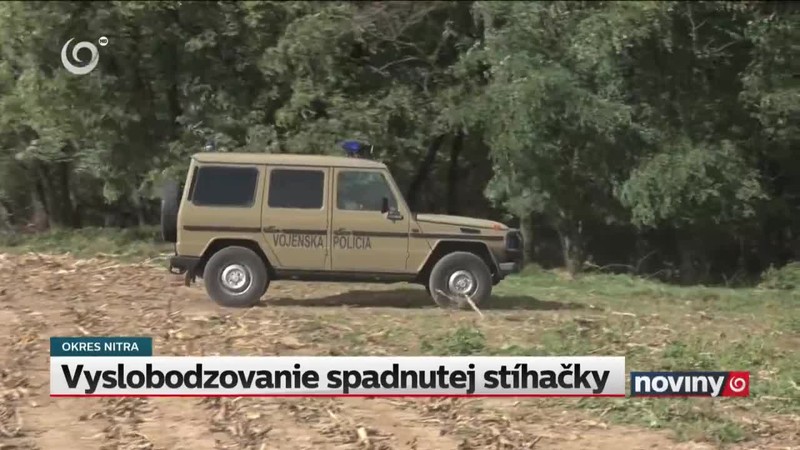 Vyslobodzovanie spadnutej stíhačky