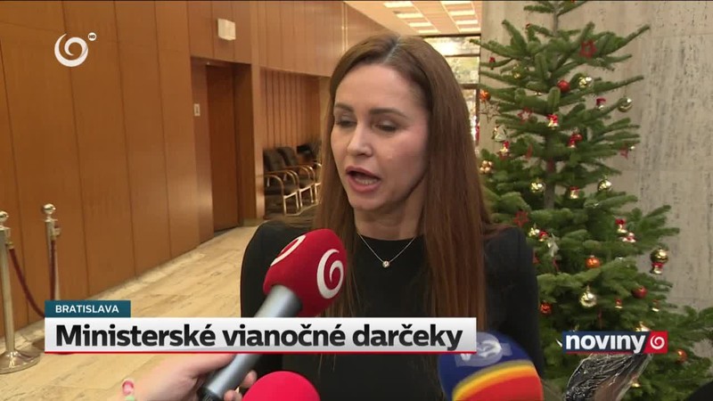Ministerské vianočné darčeky