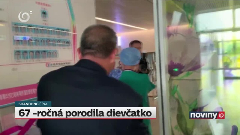 67 -ročná porodila dievčatko