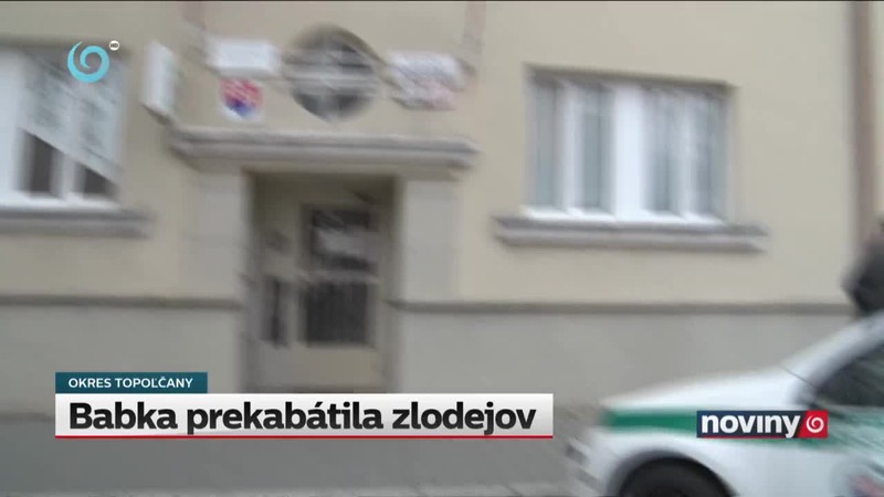 Babka prekabátila zlodejov