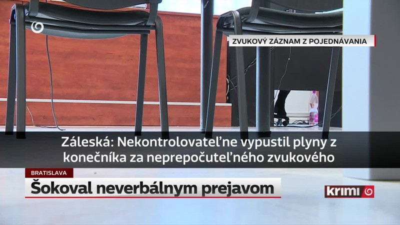 Šokoval neverbálnym prejavom