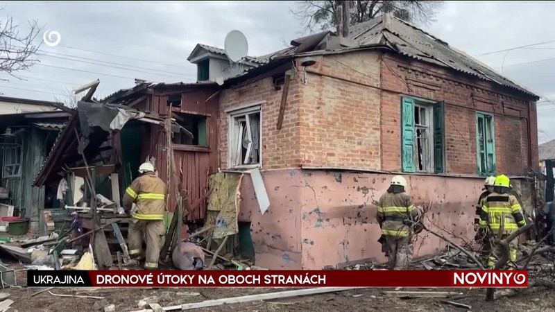DRONOVÉ ÚTOKY NA OBOCH STRANÁCH