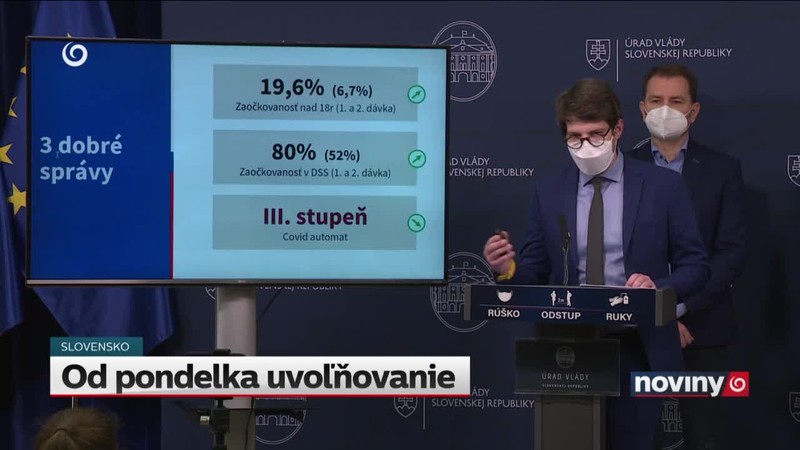 Od pondelka uvoľňovanie