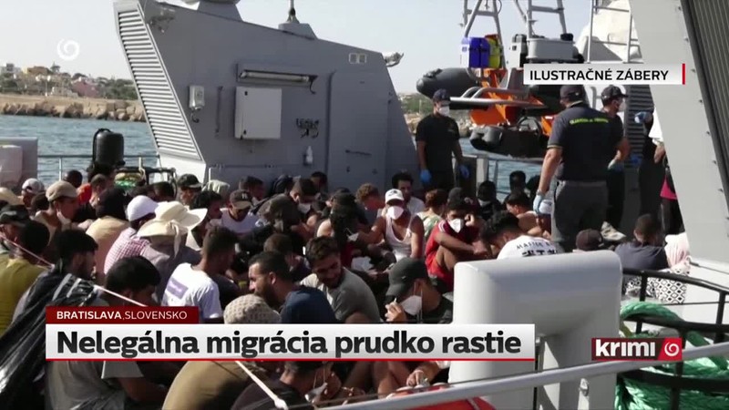 Nelegálna migrácia prudko rastie