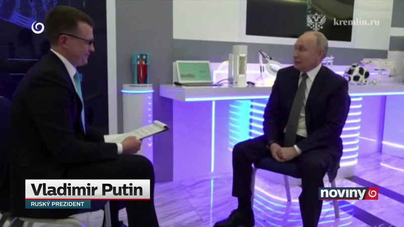 Putin nespokojný s rozhovorom