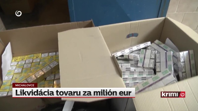 Likvidácia tovaru za milión eur