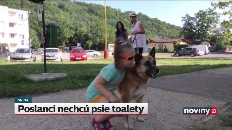 Poslanci nechcú psie toalety