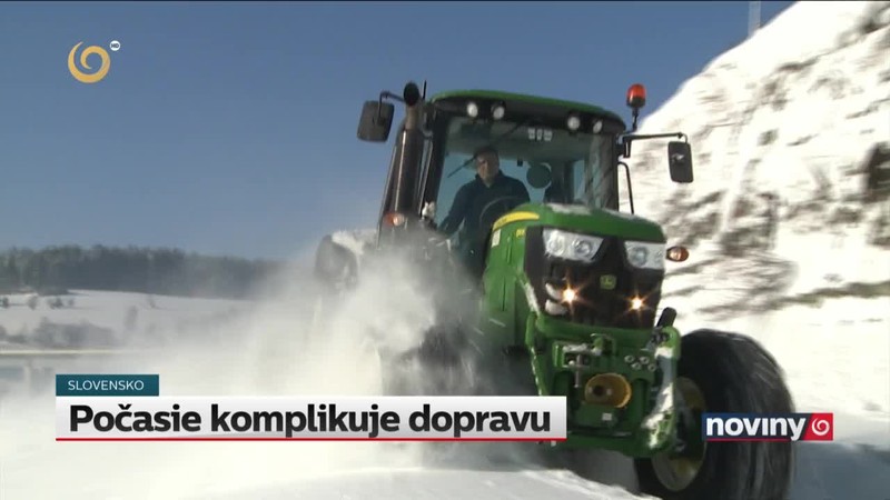 Počasie komplikuje dopravu