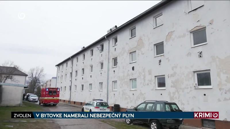 V BYTOVKE NAMERALI NEBEZPEČNÝ PLYN