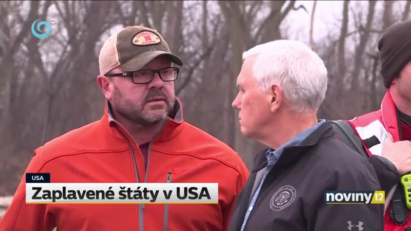 Zaplavené štáty v USA