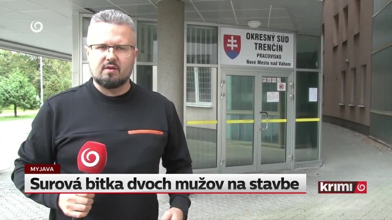 Surová bitka dvoch mužov na stavbe