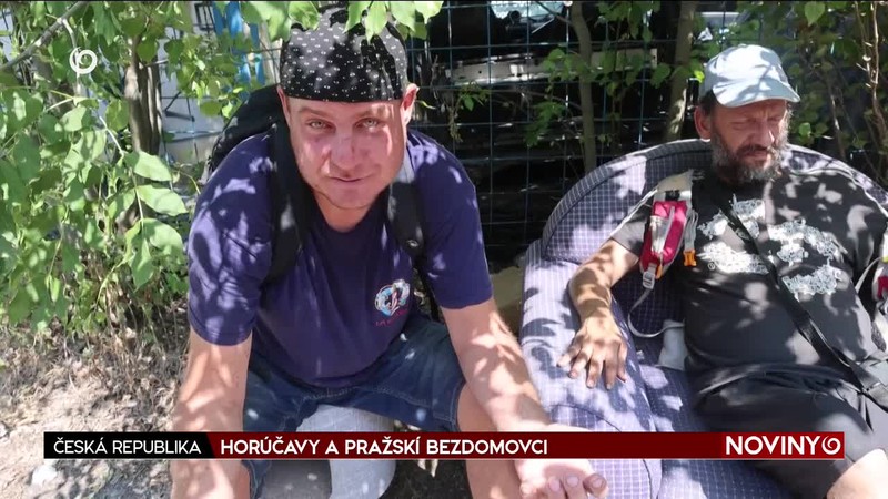 HORÚČAVY A PRAŽSKÍ BEZDOMOVCI