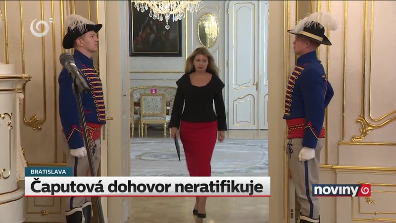 Čaputová dohovor neratifikuje