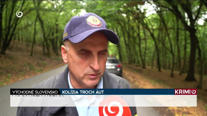 KOLÍZIA TROCH ÁUT