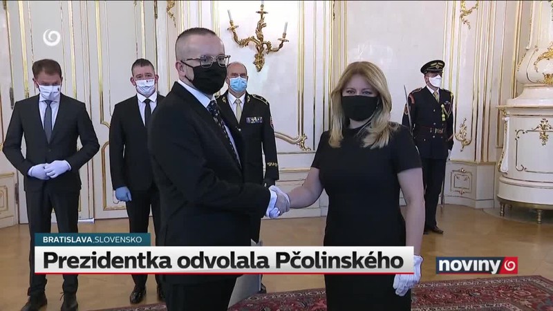 Prezidentka odvolala Pčolinského