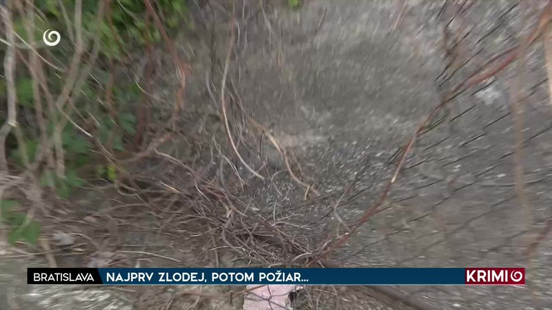 NAJPRV ZLODEJ, POTOM POŽIAR...,