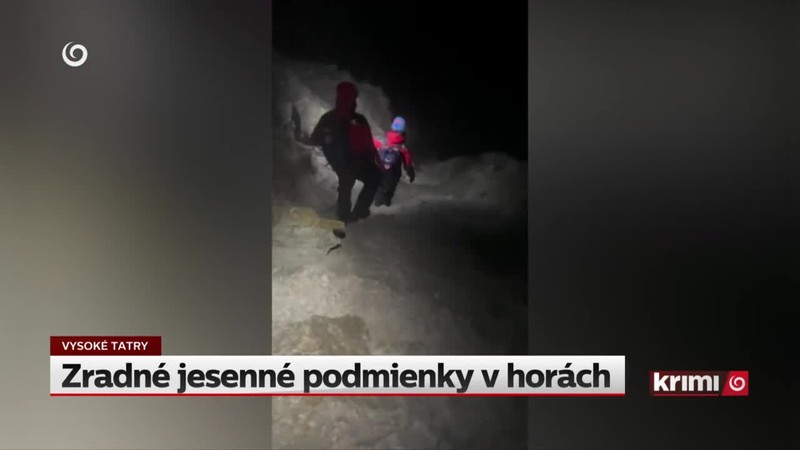 Zradné jesenné podmienky v horách