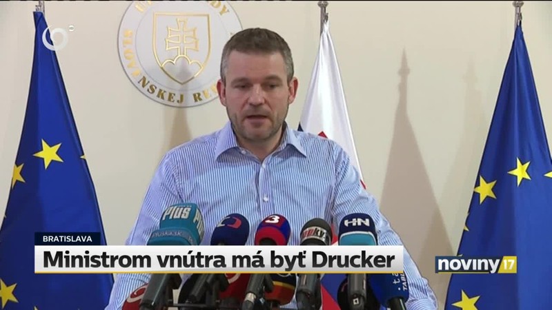 Ministrom vnútra má byť Drucker