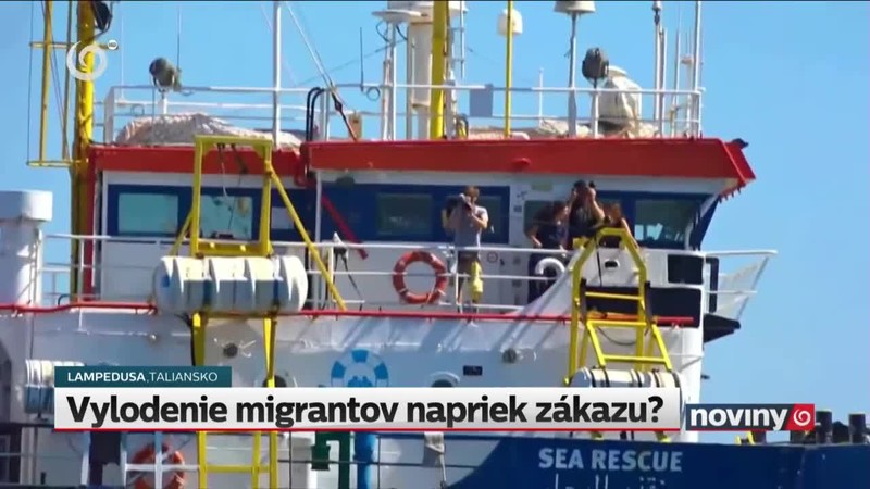 Vylodenie migrantov napriek zákazu?