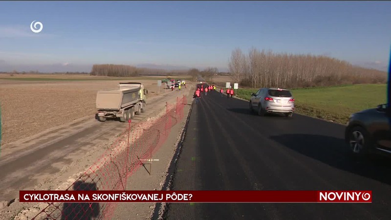 CYKLOTRASA NA SKONFIŠKOVANEJ PÔDE?