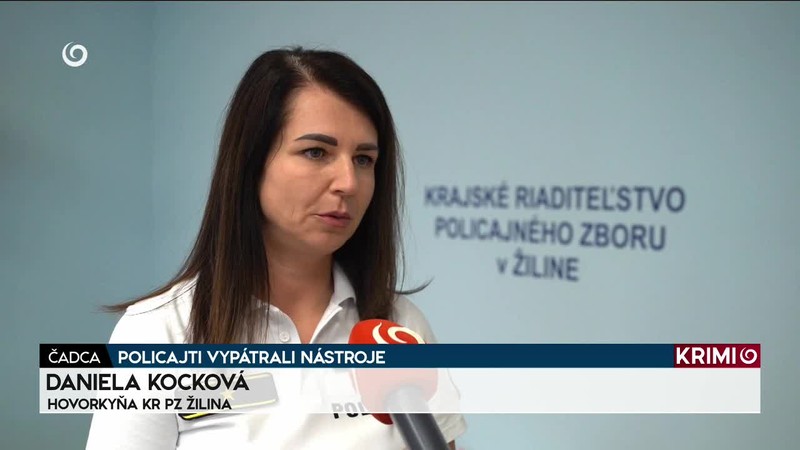 POLICAJTI VYPÁTRALI NÁSTROJE