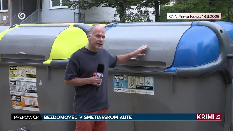 BEZDOMOVEC V SMETIARSKOM AUTE