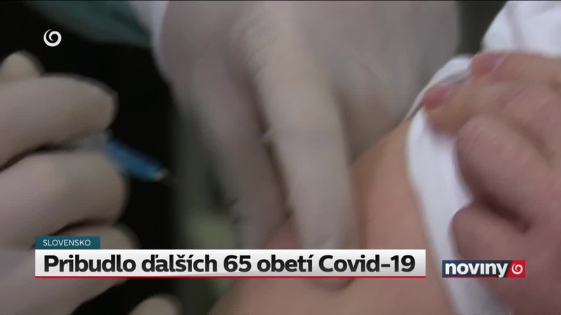 Pribudlo ďalších 65 obetí Covid-19