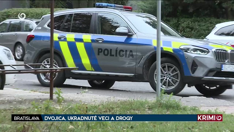 DVOJICA, UKRADNUTÉ VECI A DROGY