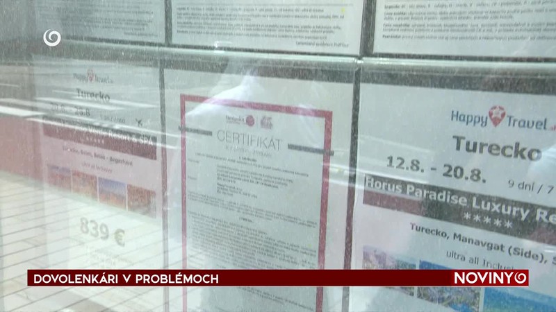 DOVOLENKÁRI V PROBLÉMOCH