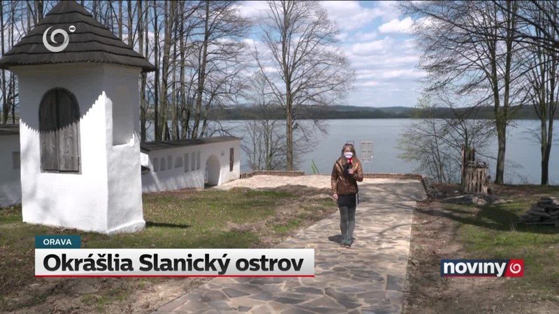 Okrášlia Slanický ostrov
